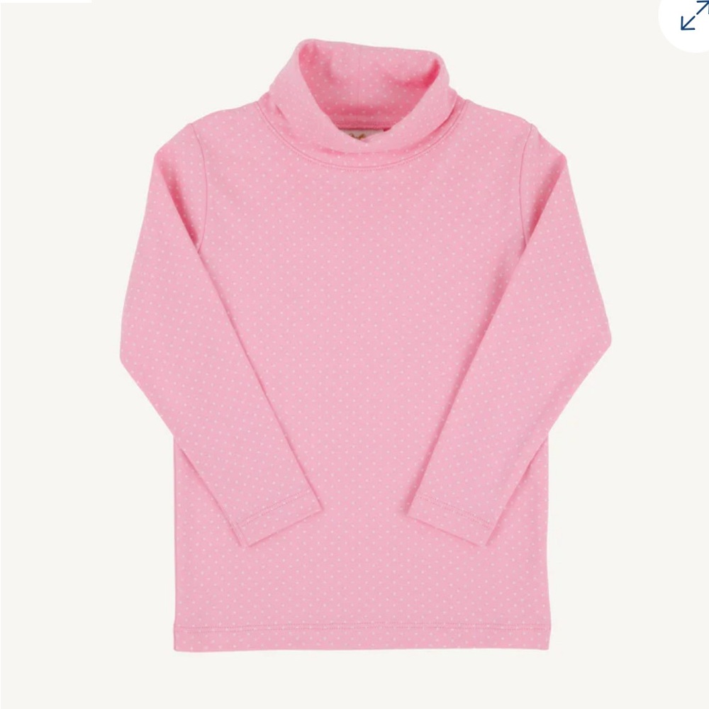 The Beaufort Bonnet Company Pink  Turtleneck Long Sleeve Tee